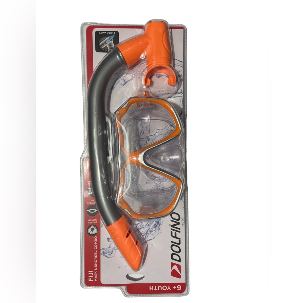 New Dolfino Mask & Snorkel Combo /youth